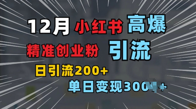 小红书一张图片“引爆”创业粉，单日+200+精准创业粉 可筛选付费意识创业粉【揭秘】-圆梦资源网