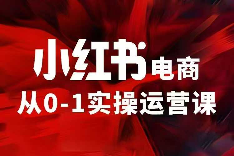 小红书电商运营，97节小红书vip内部课，带你实现小红书赚钱-圆梦资源网