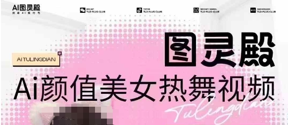 全网首发，原价988图灵殿AI颜值美女热舞视频，云端生图，轻松过原创-圆梦资源网